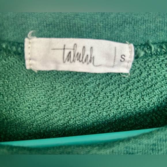 Women’s "Naughty and Nice" Green Graphic Sweatshirt - Picture 3 of 4